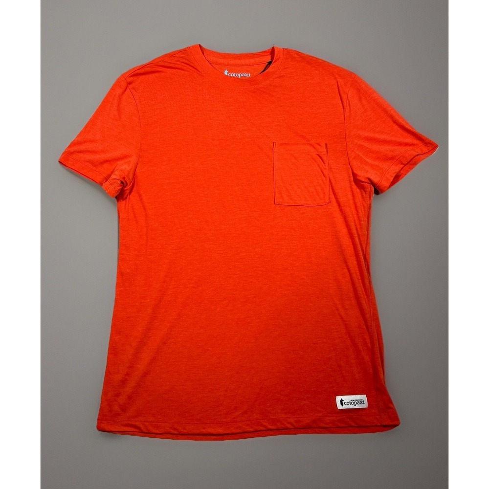 Cotopaxi Paseo Travel Pocket T-Shirt - Men's Small 'Canyon' Short Sleeve-EUC